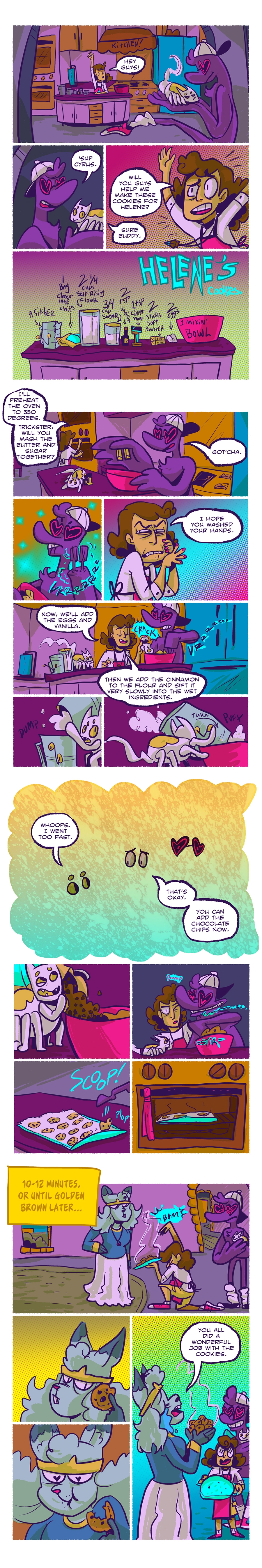 Heroes of Thantopolis - Guest Comic - Joni